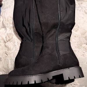 Lane Bryant wide calf high boots